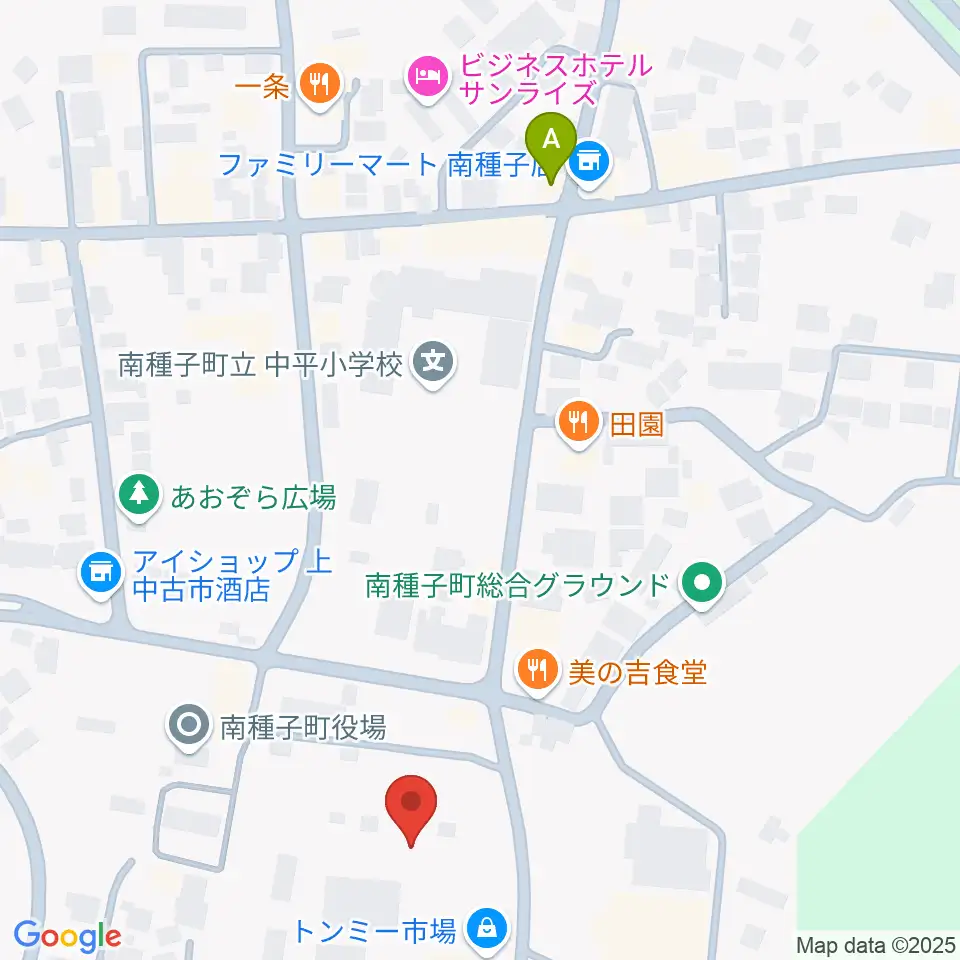 南種子町郷土館周辺の駐車場・コインパーキング一覧地図