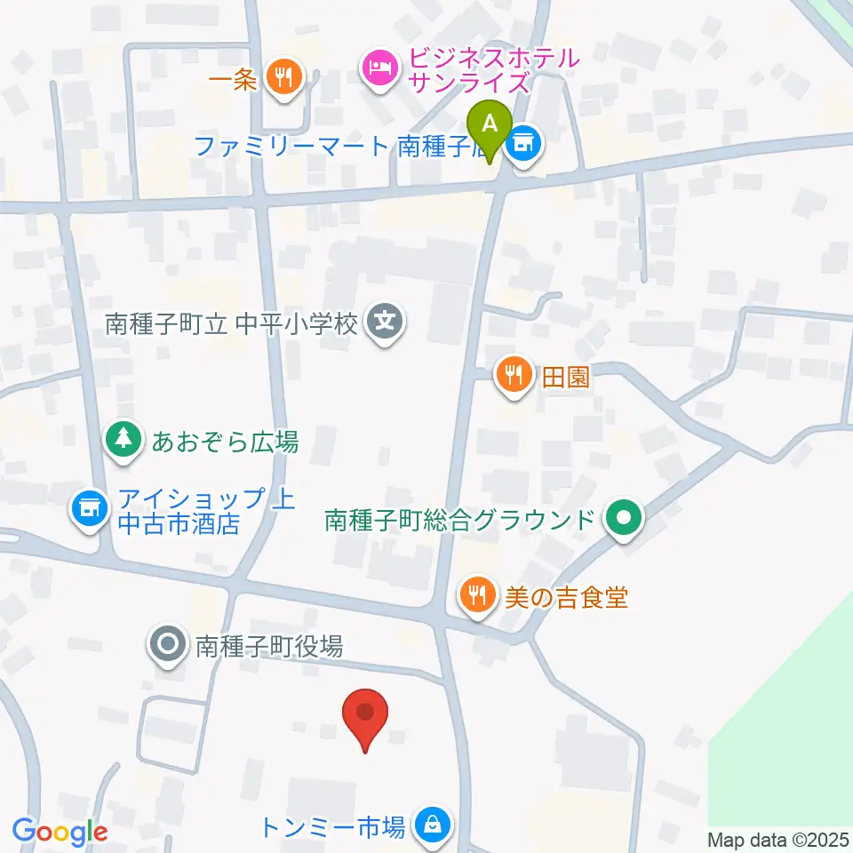 南種子町郷土館周辺の駐車場・コインパーキング一覧地図