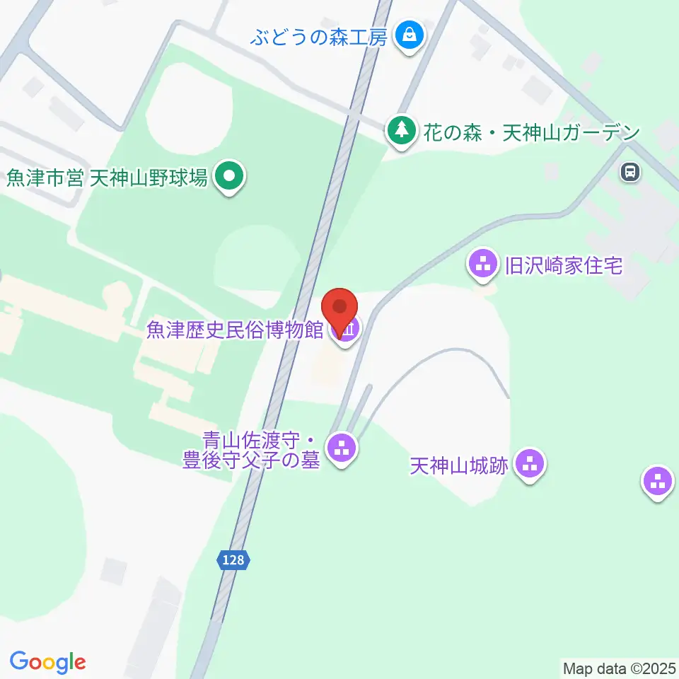 魚津歴史民俗博物館周辺の駐車場・コインパーキング一覧地図