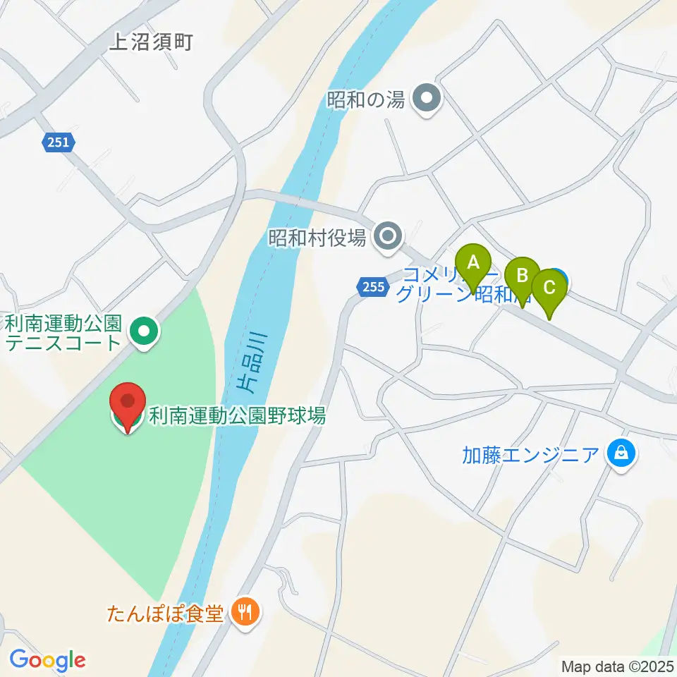 オリエントスタジアムぬまた周辺の駐車場・コインパーキング一覧地図