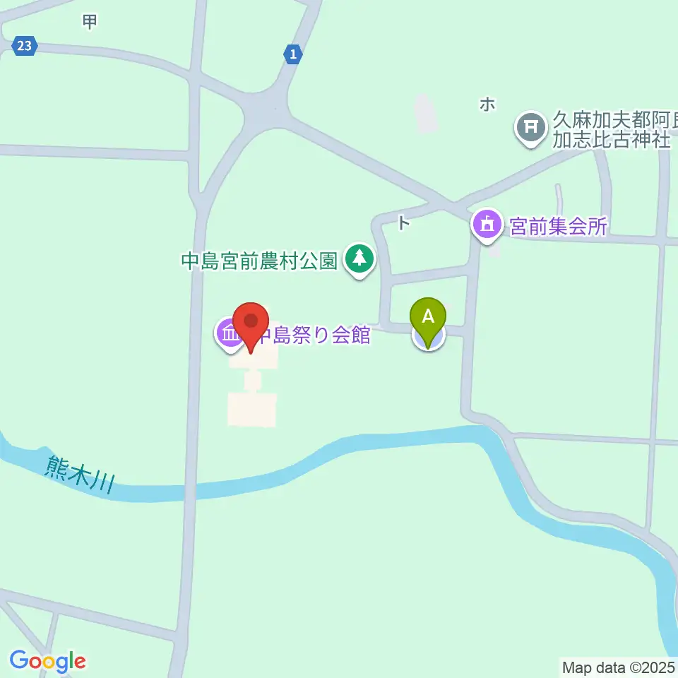 七尾市中島お祭り資料館・お祭り伝承館周辺の駐車場・コインパーキング一覧地図