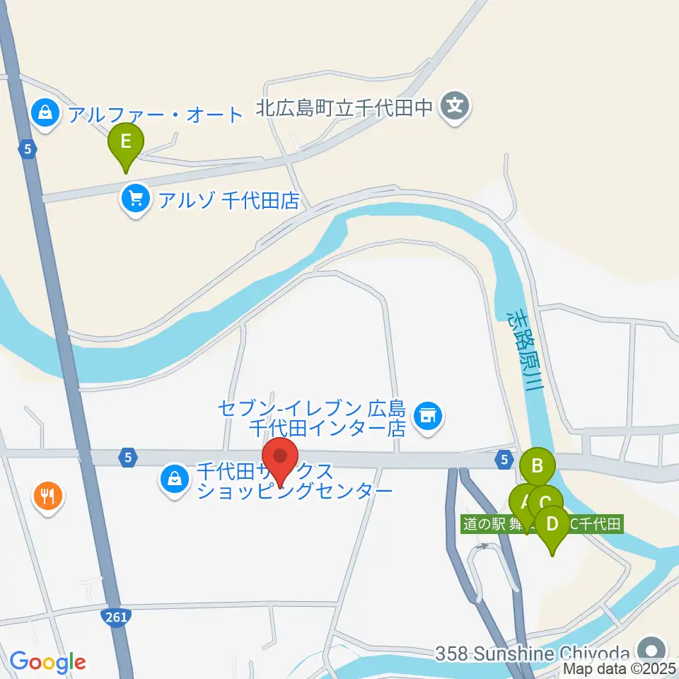 芸北民俗芸能保存伝承館周辺の駐車場・コインパーキング一覧地図