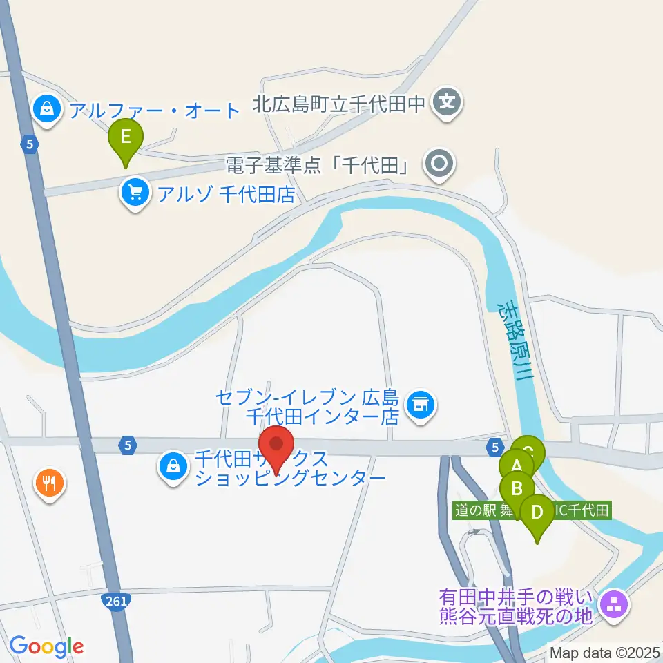 芸北民俗芸能保存伝承館周辺の駐車場・コインパーキング一覧地図