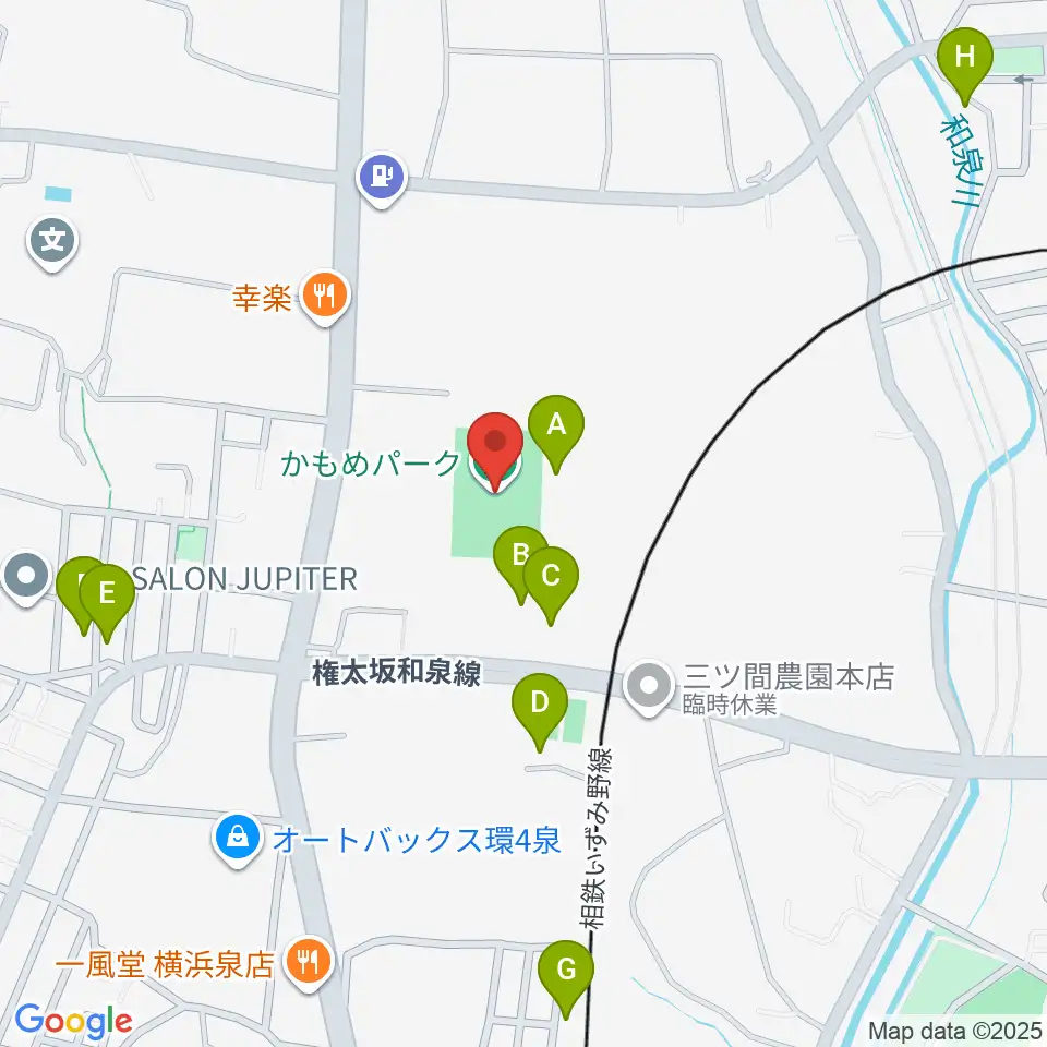 かもめパーク周辺の駐車場・コインパーキング一覧地図