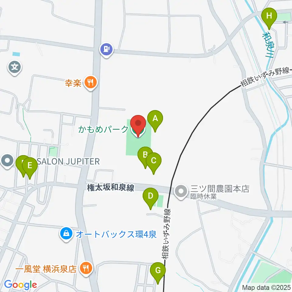 かもめパーク周辺の駐車場・コインパーキング一覧地図