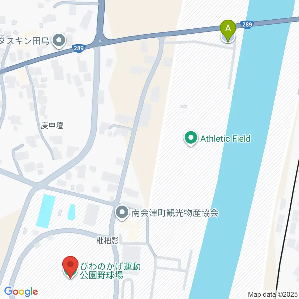 びわのかげ運動公園野球場周辺の駐車場・コインパーキング一覧地図