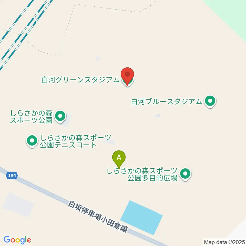 白河グリーンスタジアム周辺の駐車場・コインパーキング一覧地図