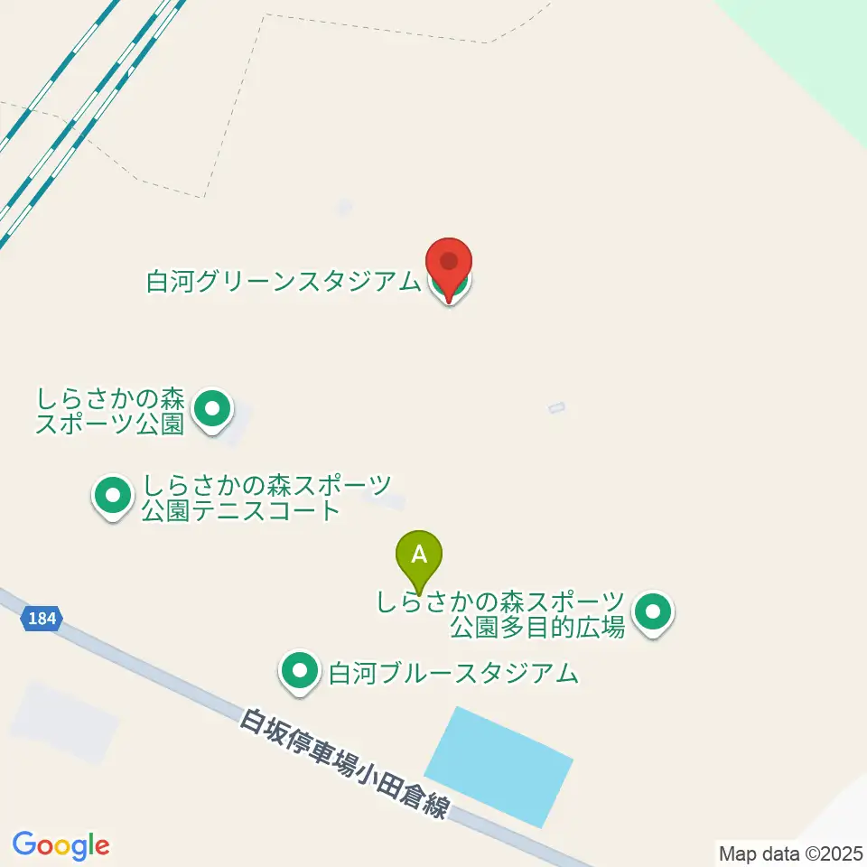 白河グリーンスタジアム周辺の駐車場・コインパーキング一覧地図