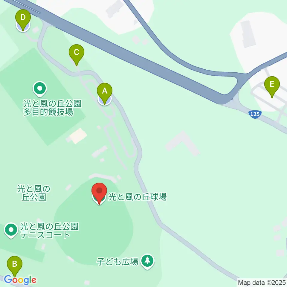 晴天スタジアム美浦周辺の駐車場・コインパーキング一覧地図