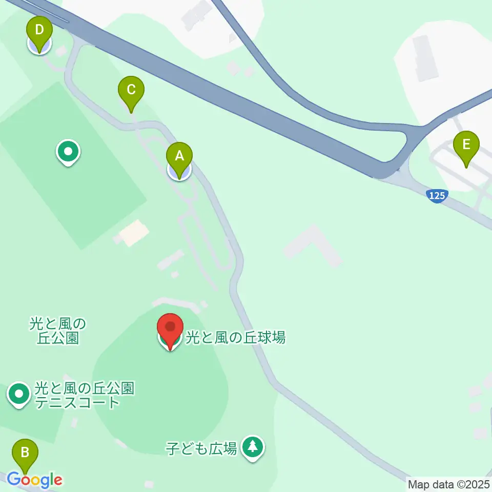 晴天スタジアム美浦周辺の駐車場・コインパーキング一覧地図