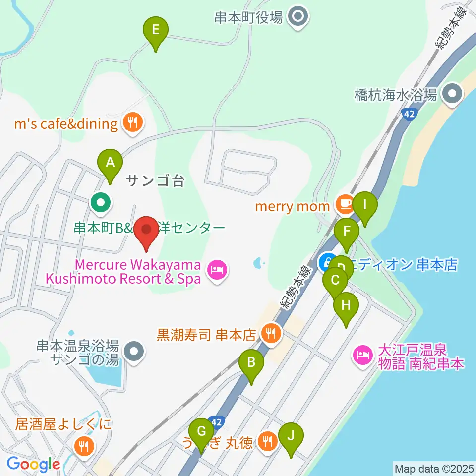 串本サン・ナンタンランド野球場周辺の駐車場・コインパーキング一覧地図