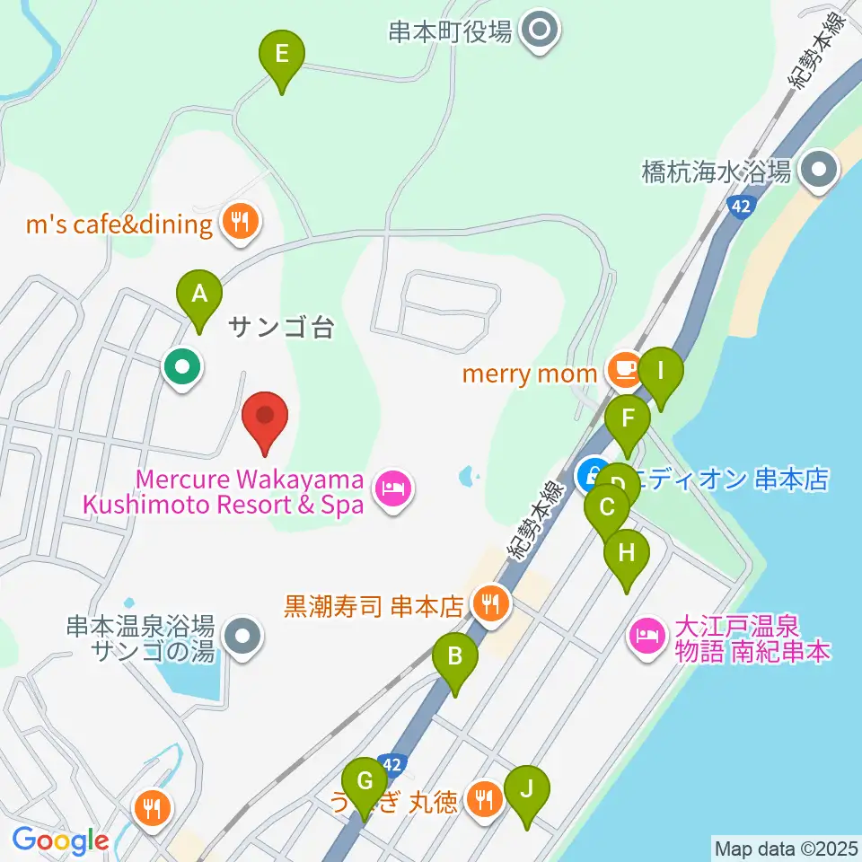 串本サン・ナンタンランド野球場周辺の駐車場・コインパーキング一覧地図
