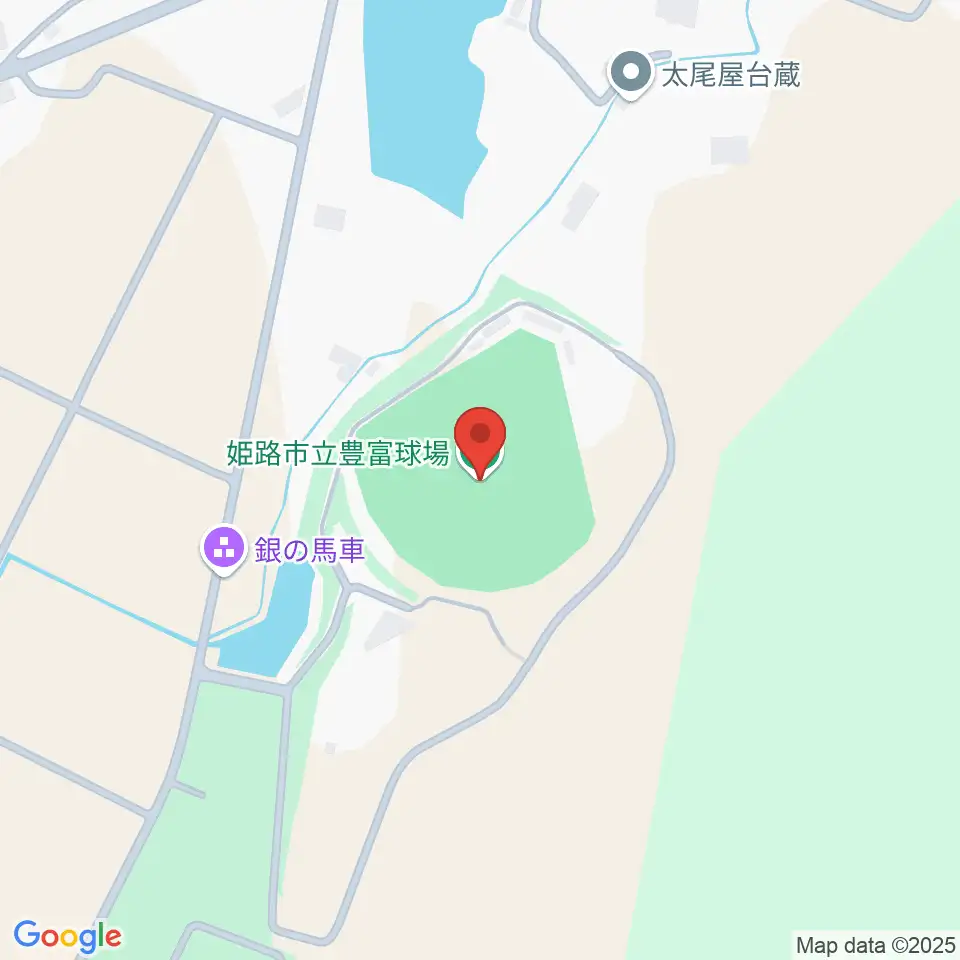 姫路市立豊富球場周辺の駐車場・コインパーキング一覧地図