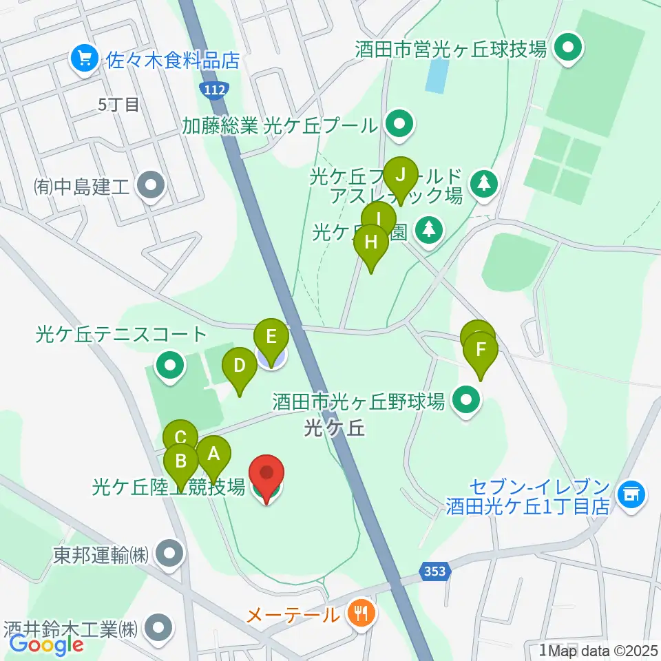 DENKI TEKKOフィールド周辺の駐車場・コインパーキング一覧地図