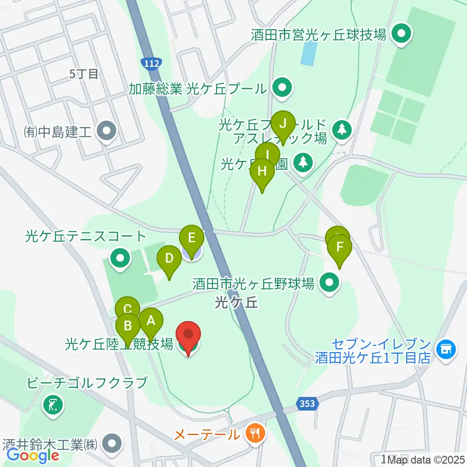 DENKI TEKKOフィールド周辺の駐車場・コインパーキング一覧地図