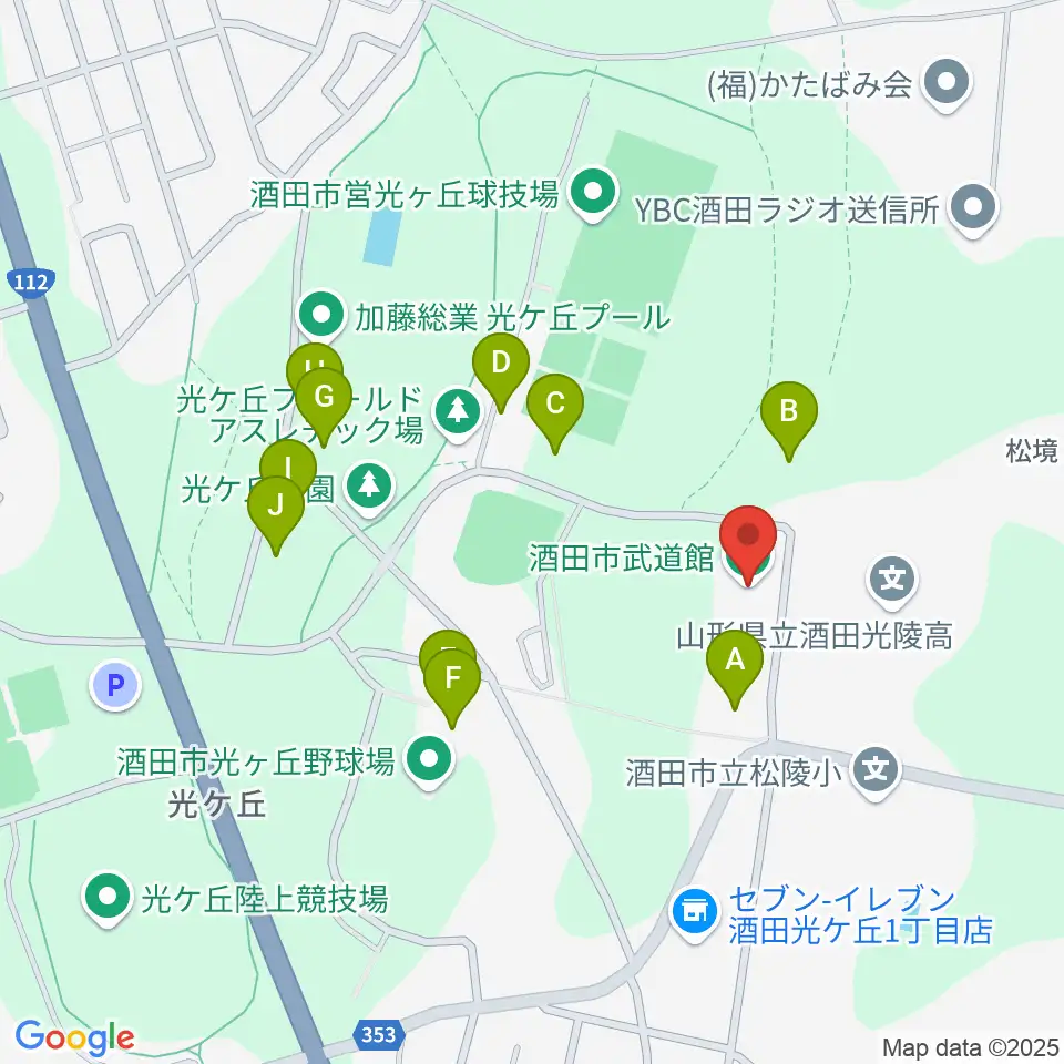 電機鉄工武道館周辺の駐車場・コインパーキング一覧地図