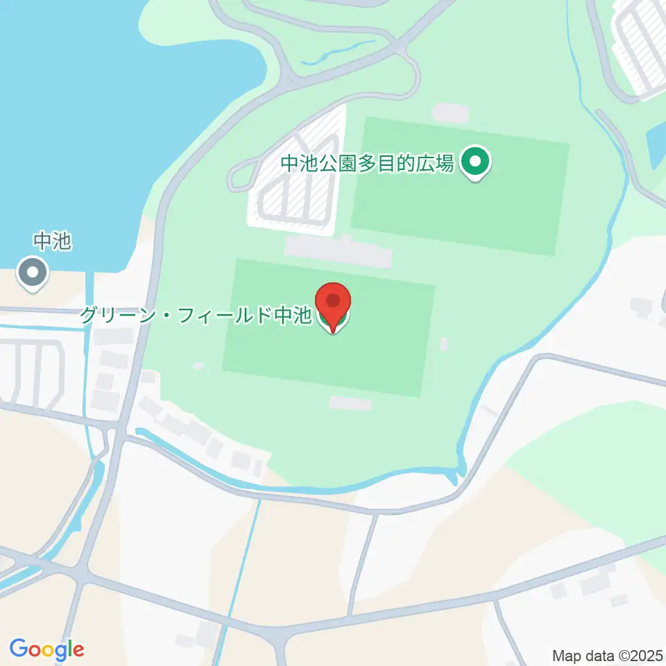 グリーン・フィールド中池周辺の駐車場・コインパーキング一覧地図