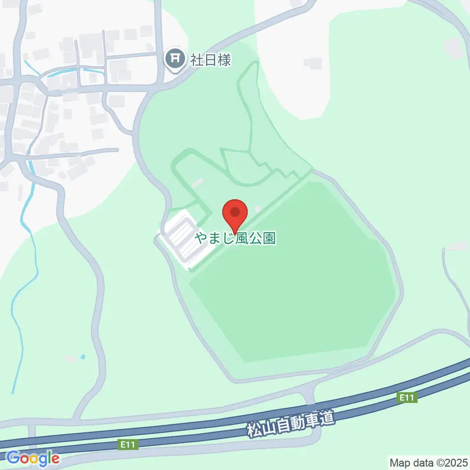 やまじ風公園多目的グラウンド周辺の駐車場・コインパーキング一覧地図