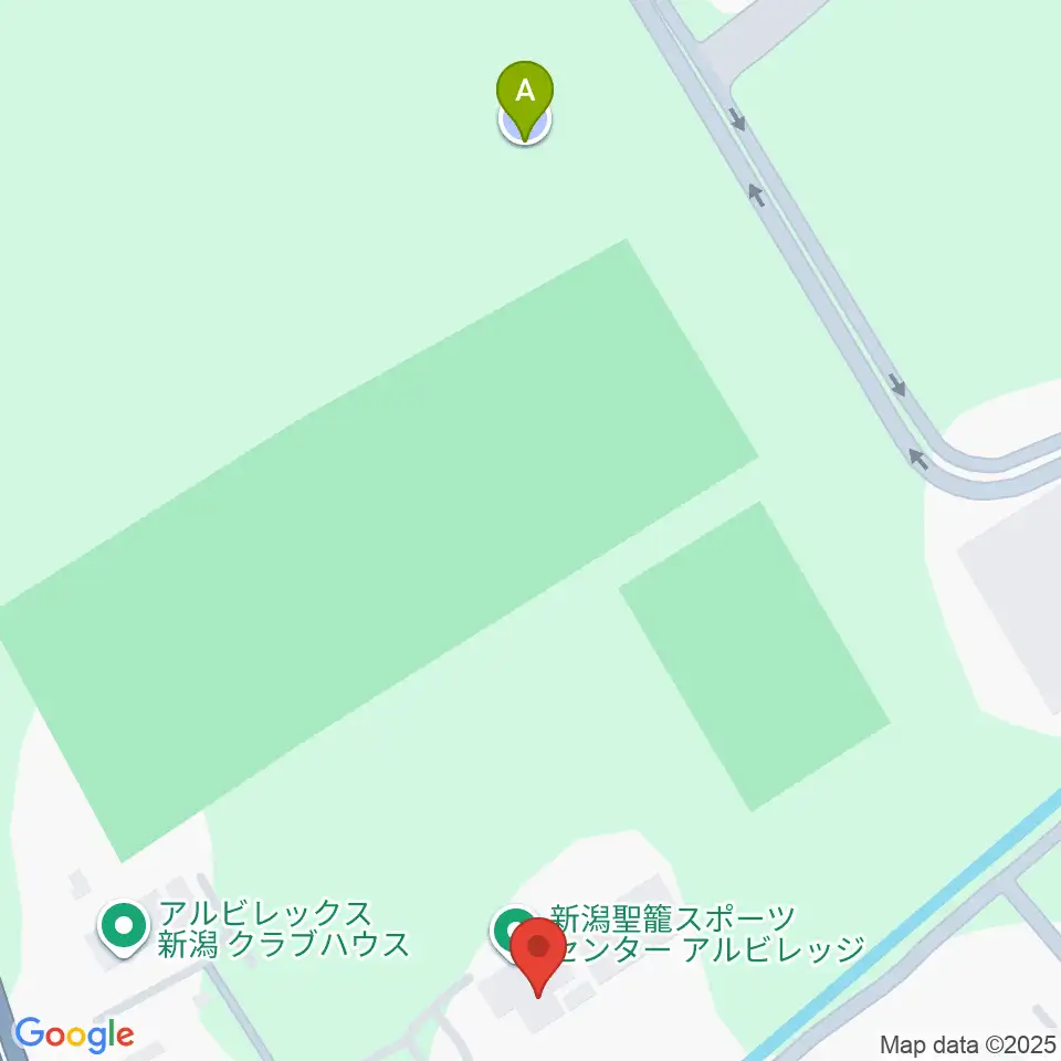 新潟聖籠スポーツセンターアルビレッジ周辺の駐車場・コインパーキング一覧地図