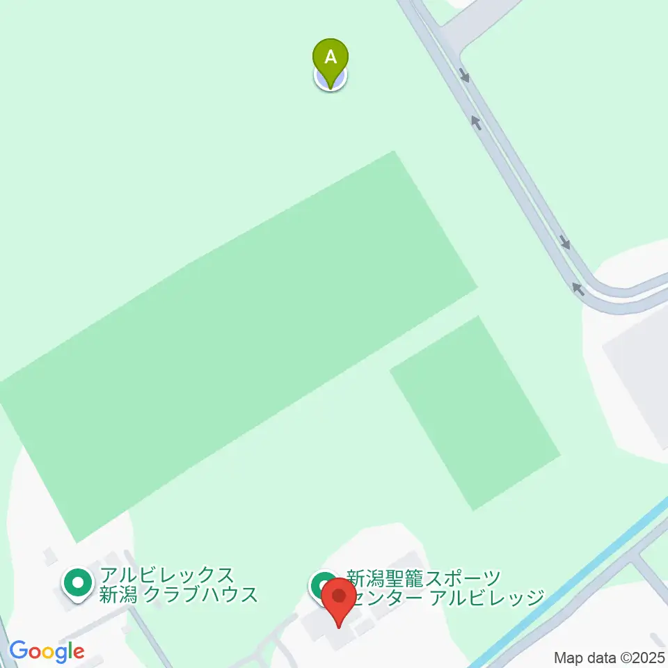 新潟聖籠スポーツセンターアルビレッジ周辺の駐車場・コインパーキング一覧地図