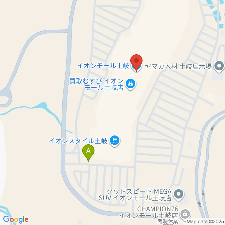 イオンシネマ土岐周辺の駐車場・コインパーキング一覧地図