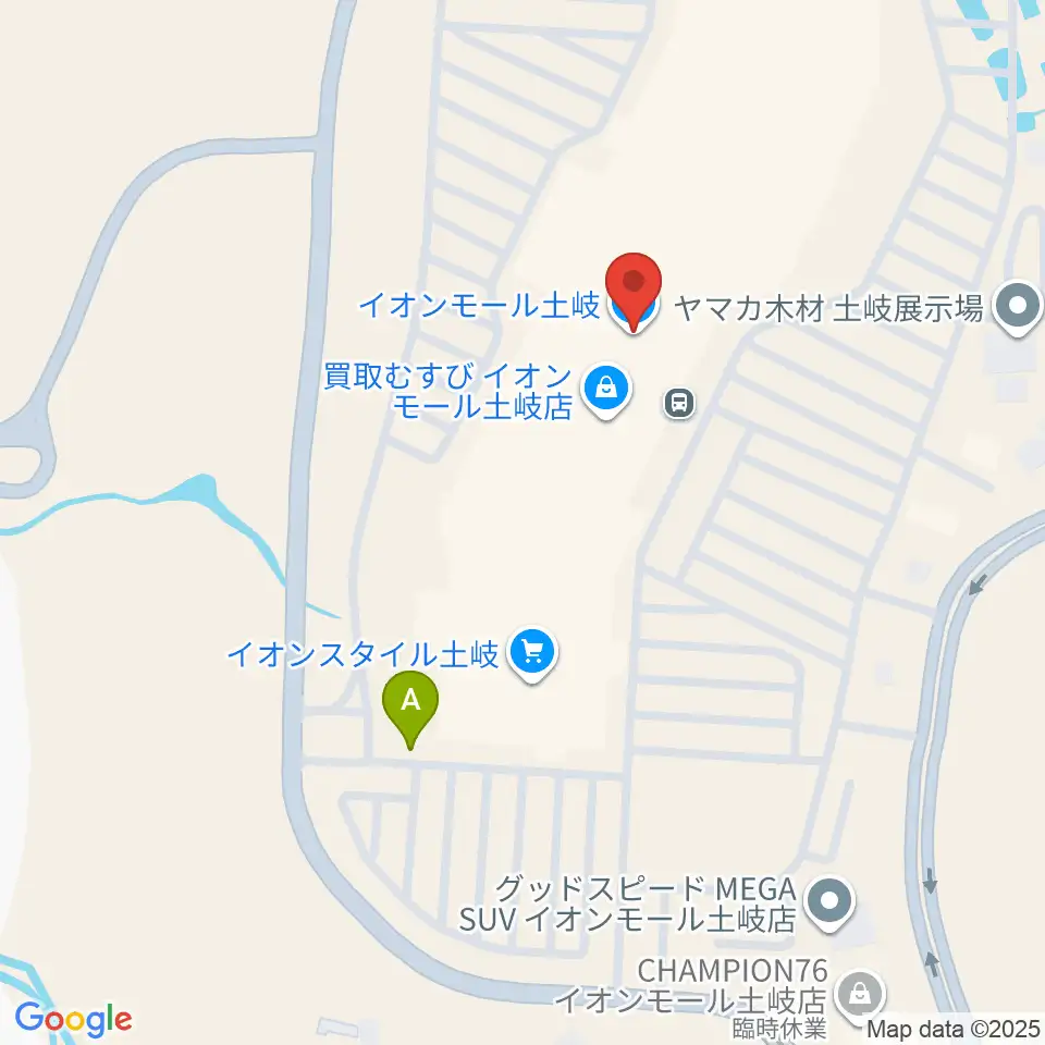 イオンシネマ土岐周辺の駐車場・コインパーキング一覧地図