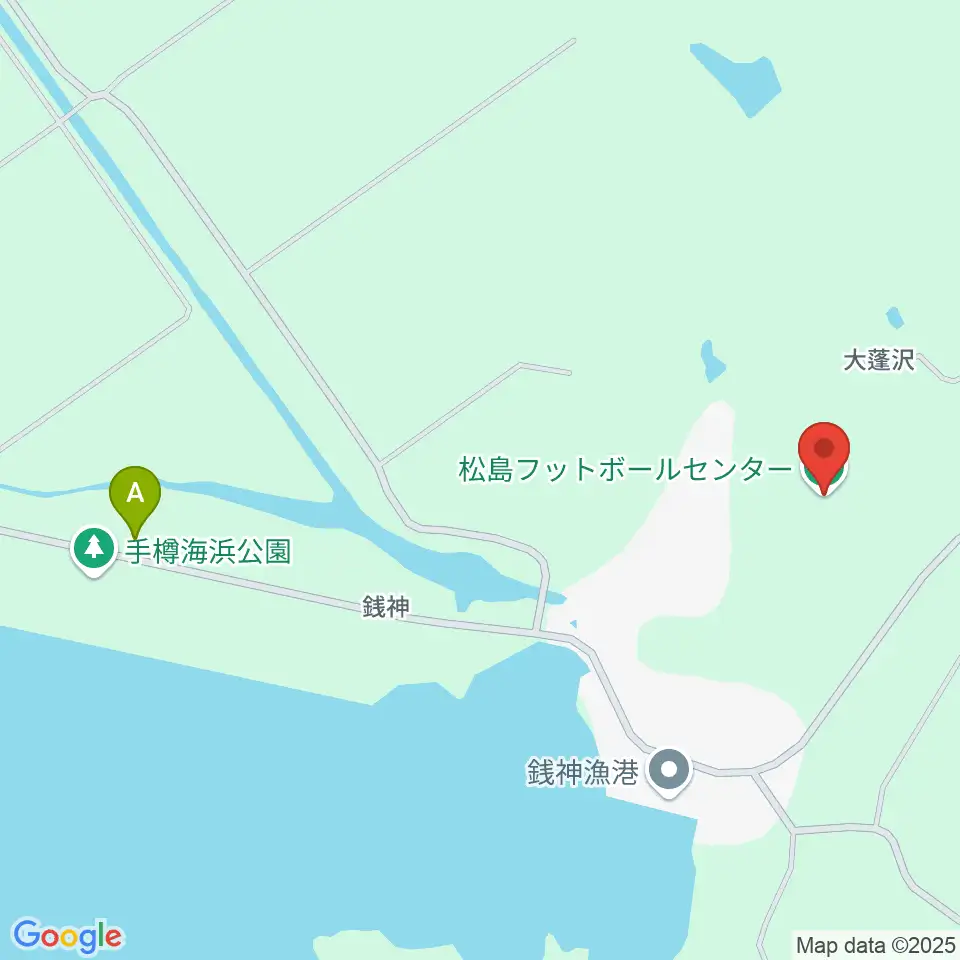 松島フットボールセンター周辺の駐車場・コインパーキング一覧地図