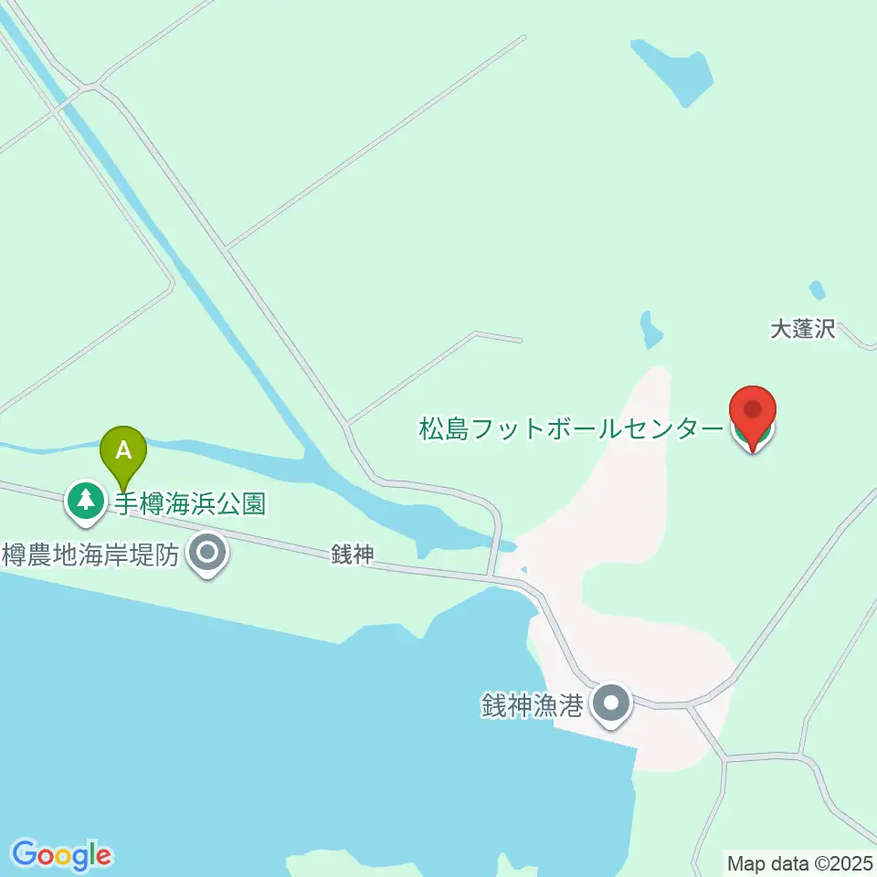 松島フットボールセンター周辺の駐車場・コインパーキング一覧地図