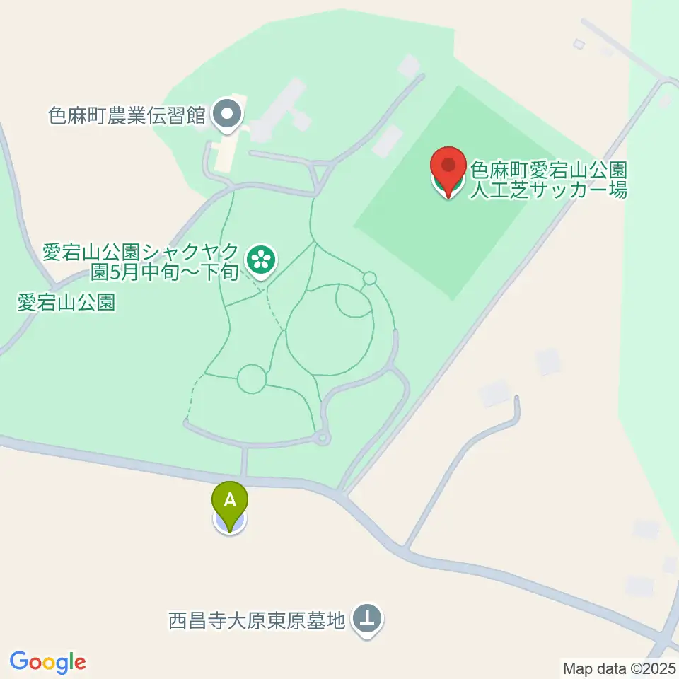 色麻町愛宕山公園サッカー場周辺の駐車場・コインパーキング一覧地図