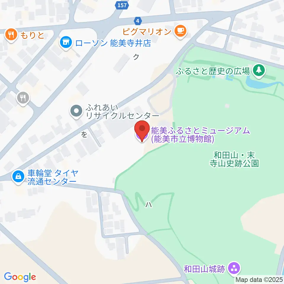 能美ふるさとミュージアム周辺の駐車場・コインパーキング一覧地図