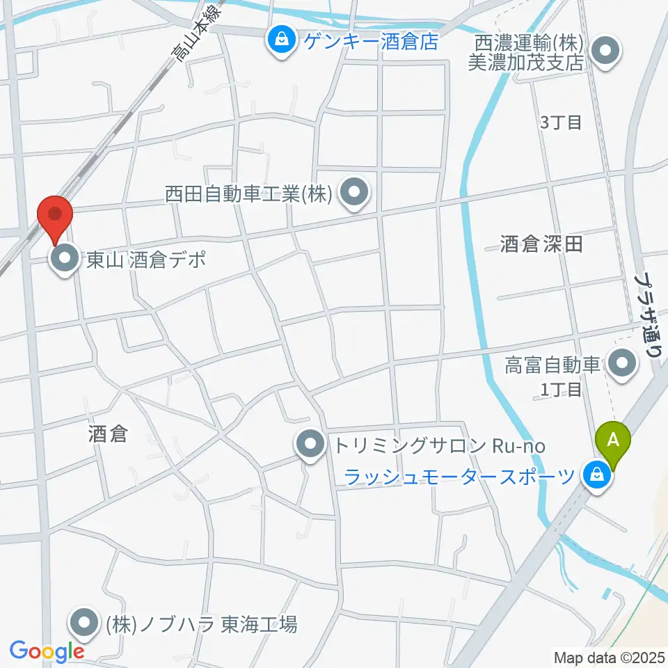 テクノラインホール周辺の駐車場・コインパーキング一覧地図