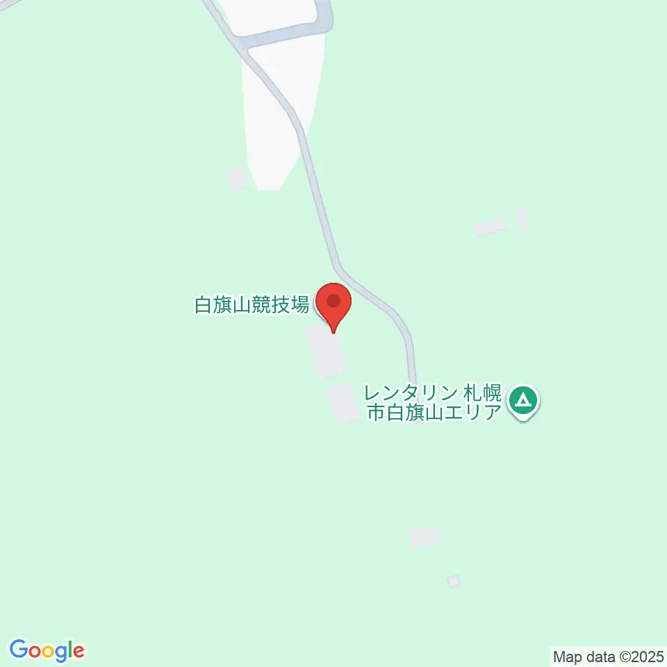 札幌市白旗山競技場周辺の駐車場・コインパーキング一覧地図
