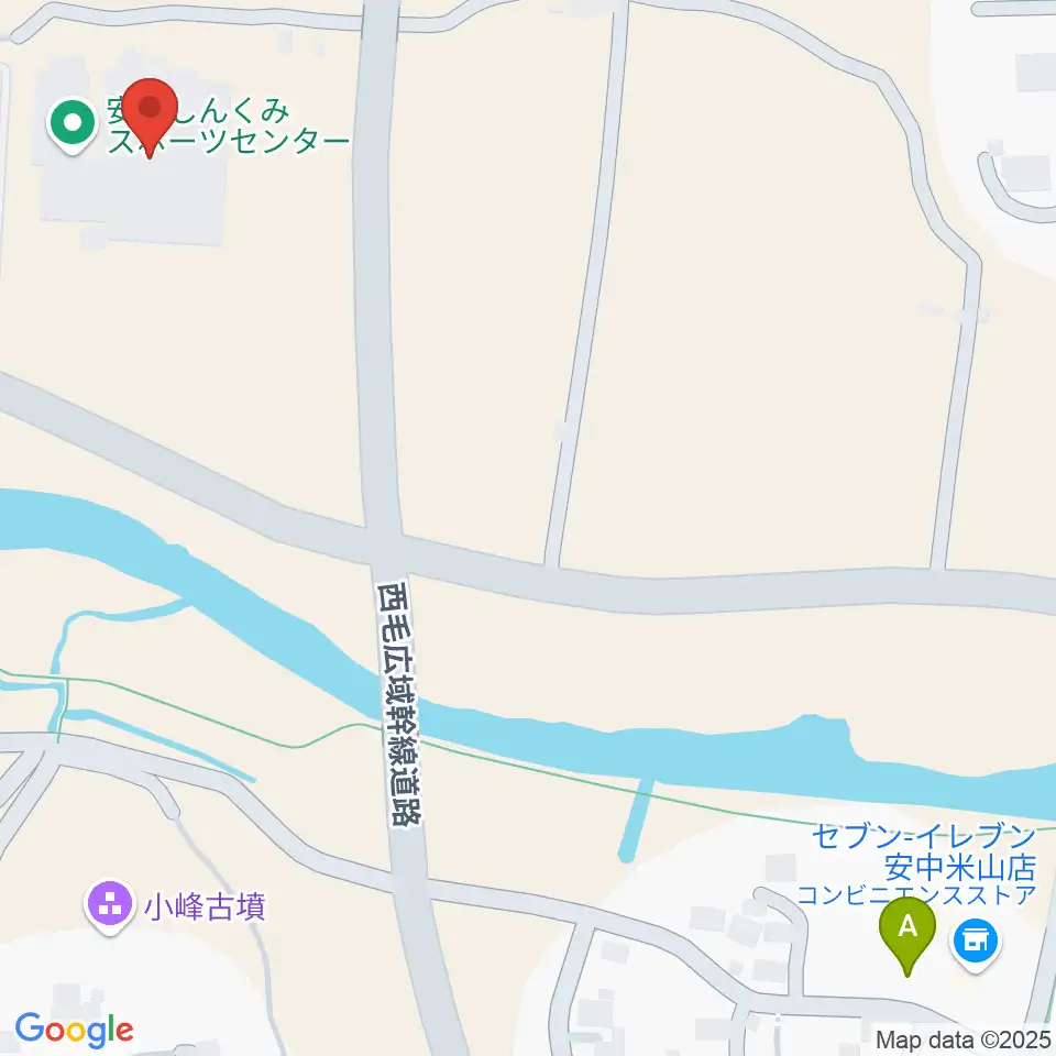安中しんくみスポーツセンター周辺の駐車場・コインパーキング一覧地図