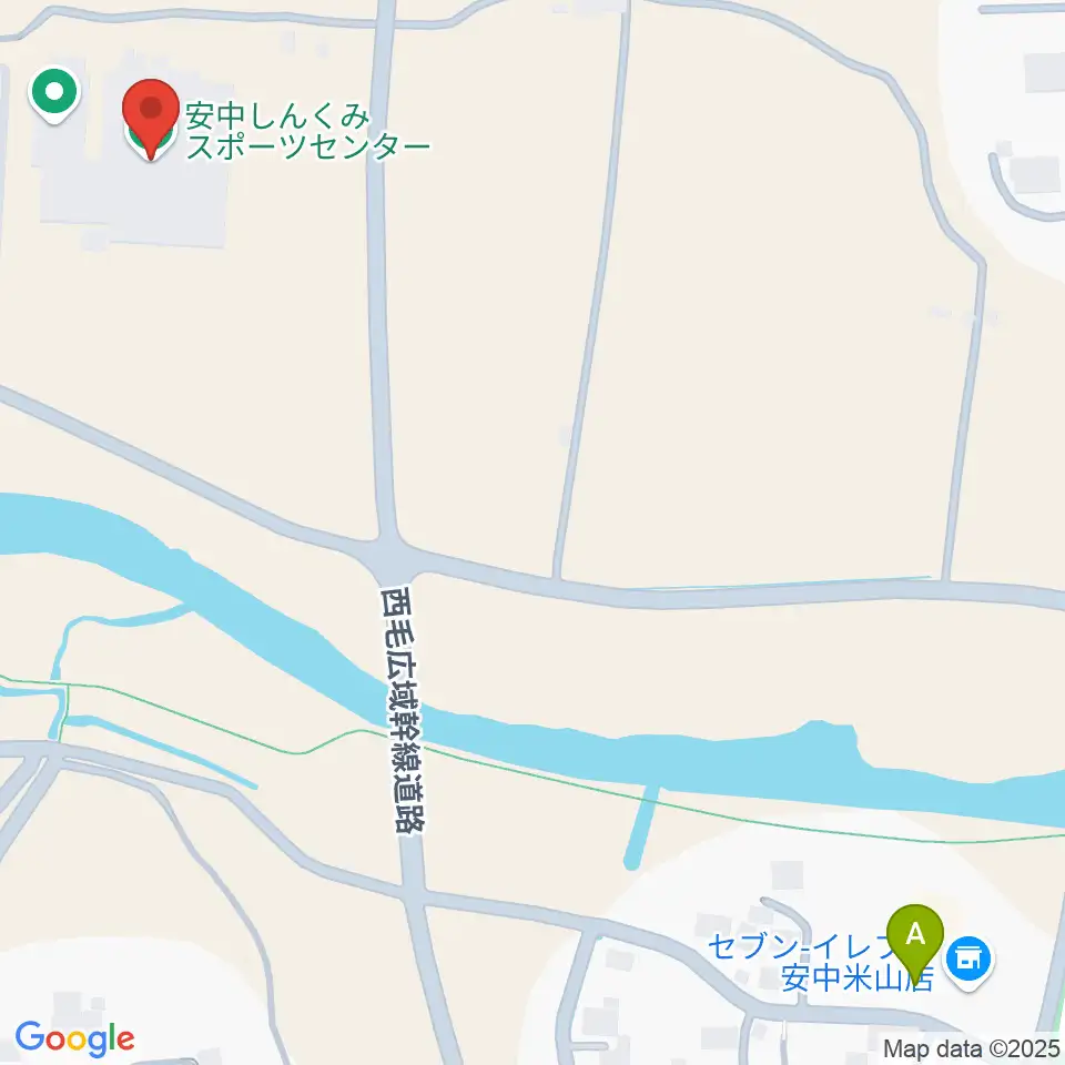 安中しんくみスポーツセンター周辺の駐車場・コインパーキング一覧地図