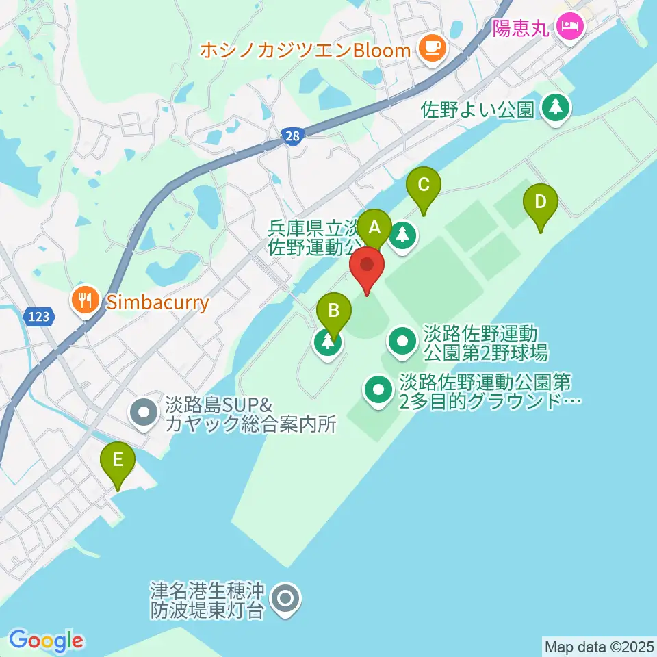 ReFillスタジアム周辺の駐車場・コインパーキング一覧地図