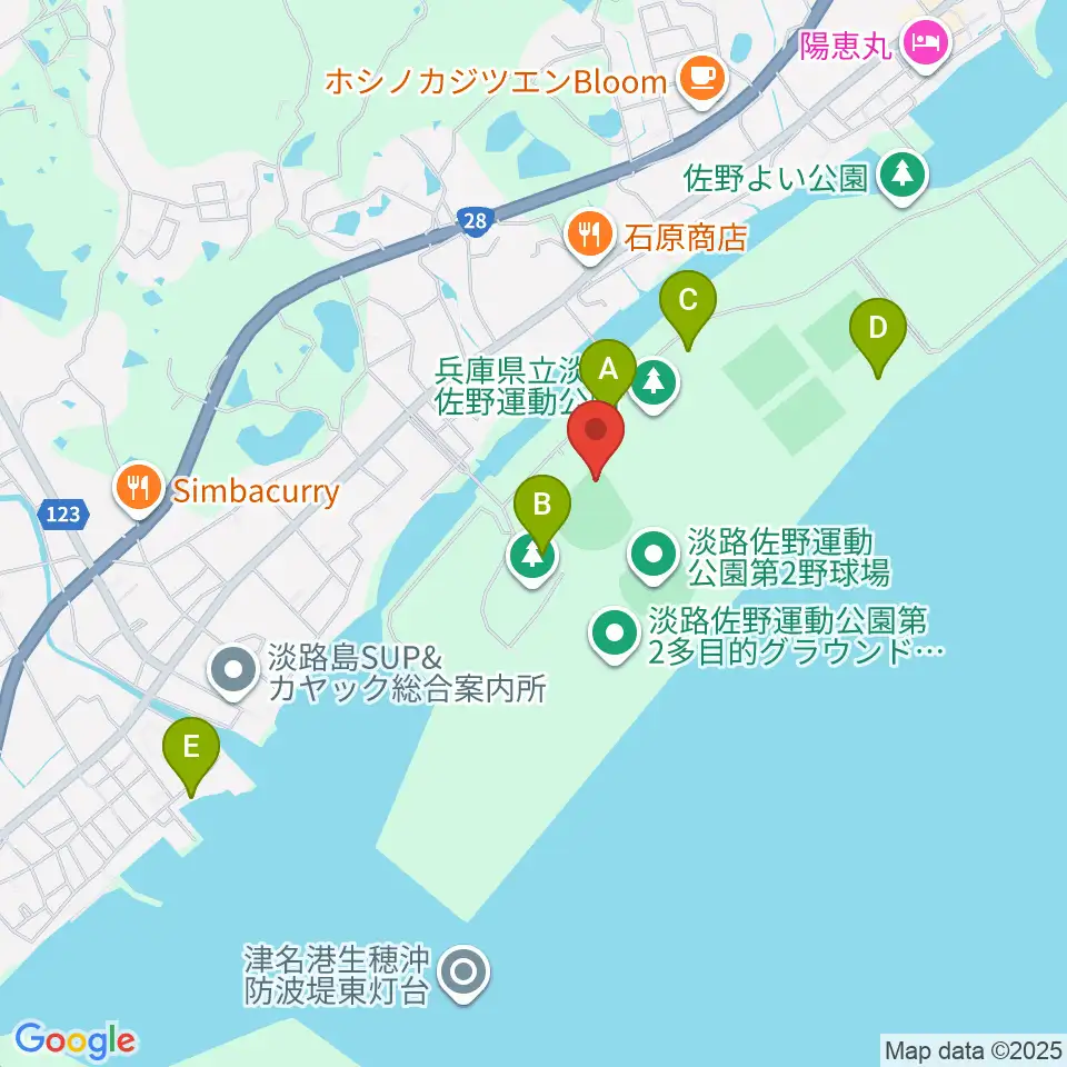 ReFillスタジアム周辺の駐車場・コインパーキング一覧地図