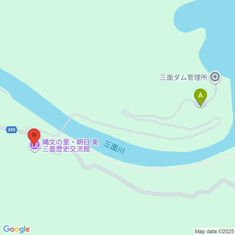 縄文の里・朝日 奥三面歴史交流館周辺の駐車場・コインパーキング一覧地図