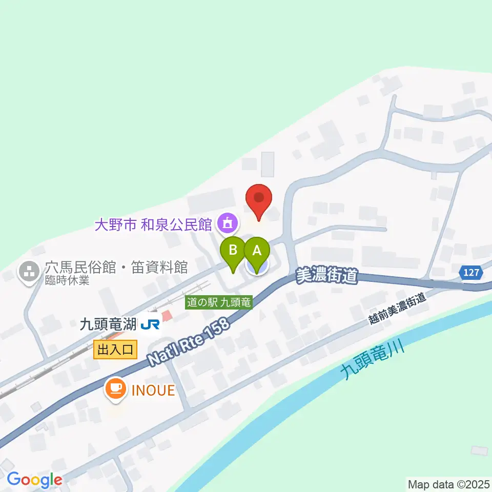 くずりゅう化石ラボ ガ・オーノ周辺の駐車場・コインパーキング一覧地図