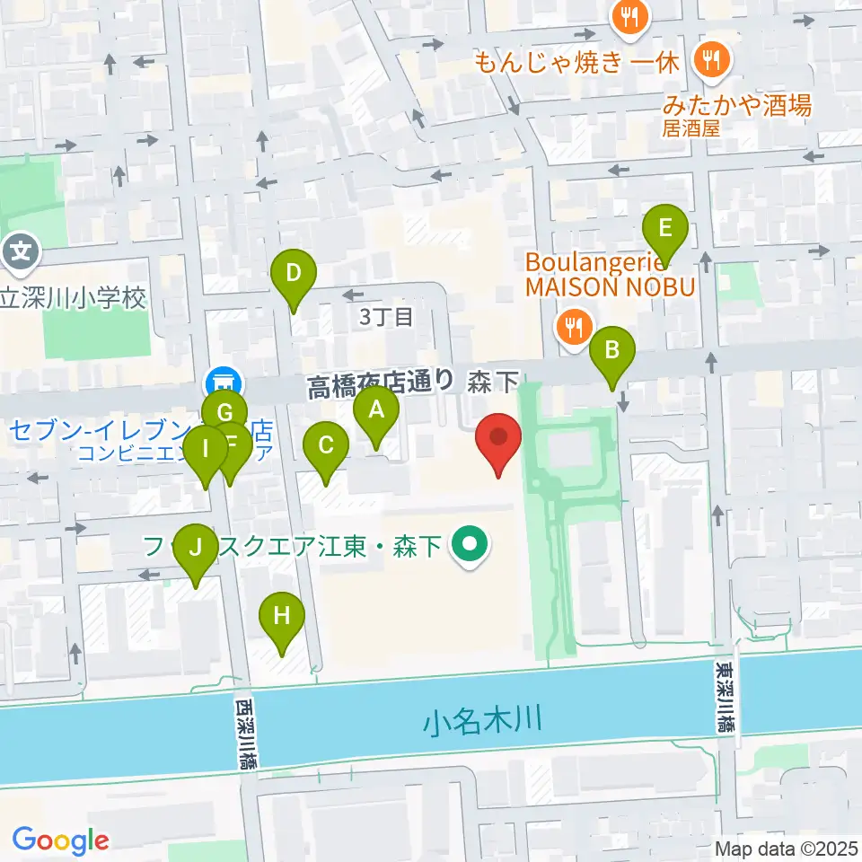 田河水泡・のらくろ館周辺の駐車場・コインパーキング一覧地図