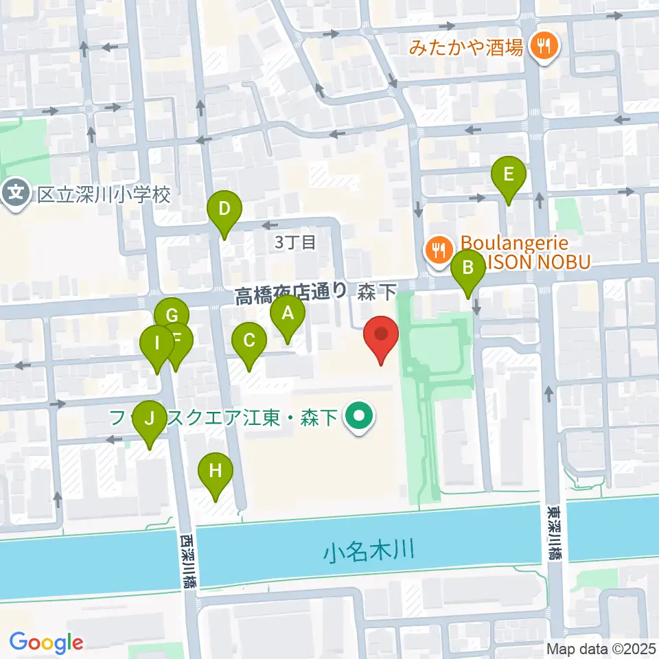 田河水泡・のらくろ館周辺の駐車場・コインパーキング一覧地図