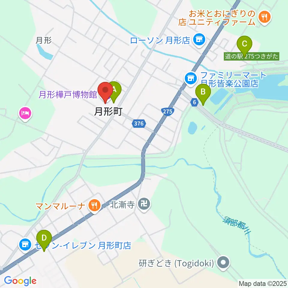 月形樺戸博物館周辺の駐車場・コインパーキング一覧地図