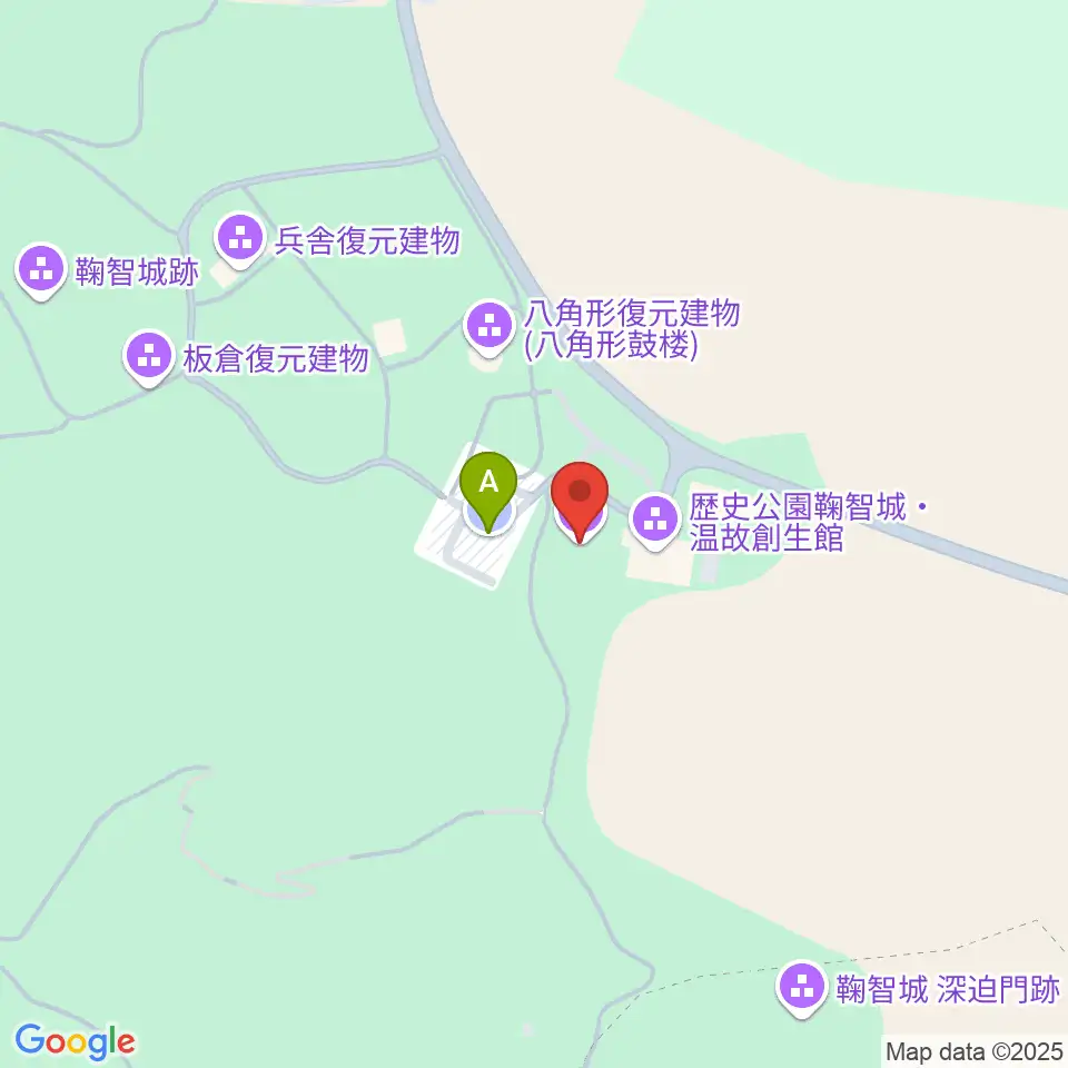歴史公園鞠智城・温故創生館周辺の駐車場・コインパーキング一覧地図