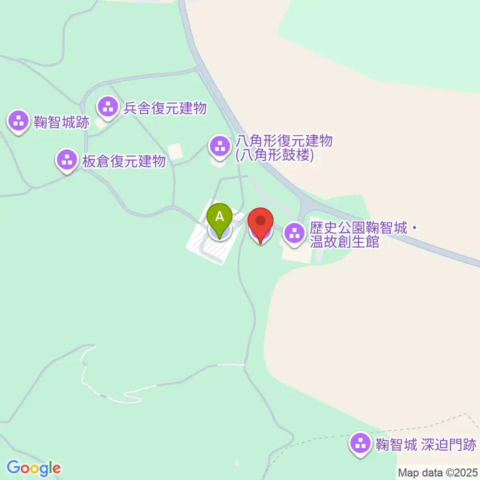 歴史公園鞠智城・温故創生館周辺の駐車場・コインパーキング一覧地図