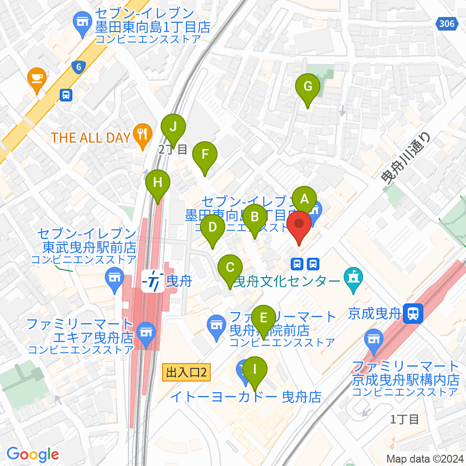 ビートウェーブスタジオ周辺の駐車場・コインパーキング一覧地図