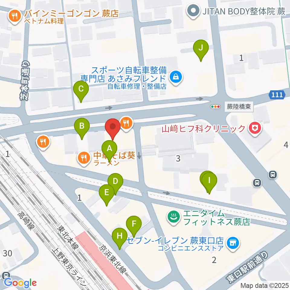 Rhythm Neko周辺の駐車場・コインパーキング一覧地図