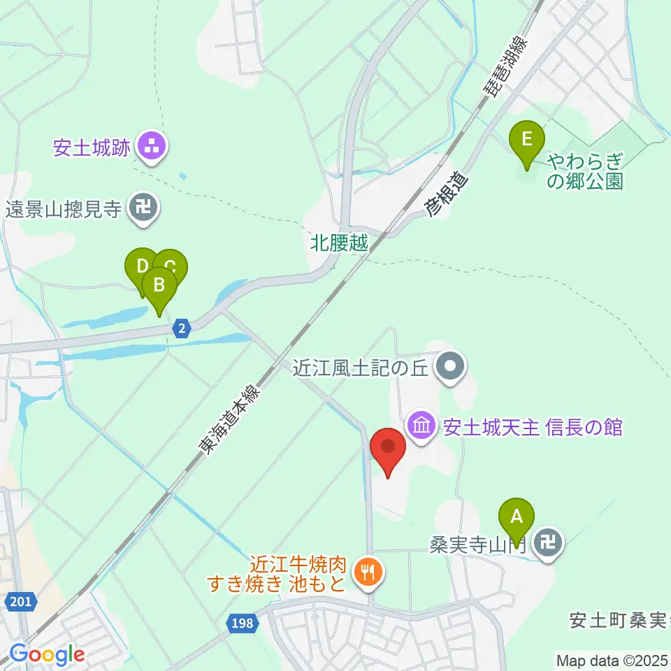 あづちマリエート周辺の駐車場・コインパーキング一覧地図