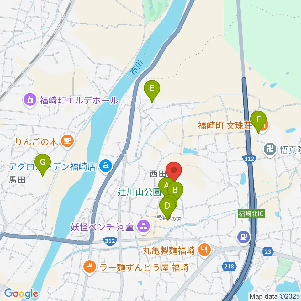 福崎町立柳田國男・松岡家記念館周辺の駐車場・コインパーキング一覧地図