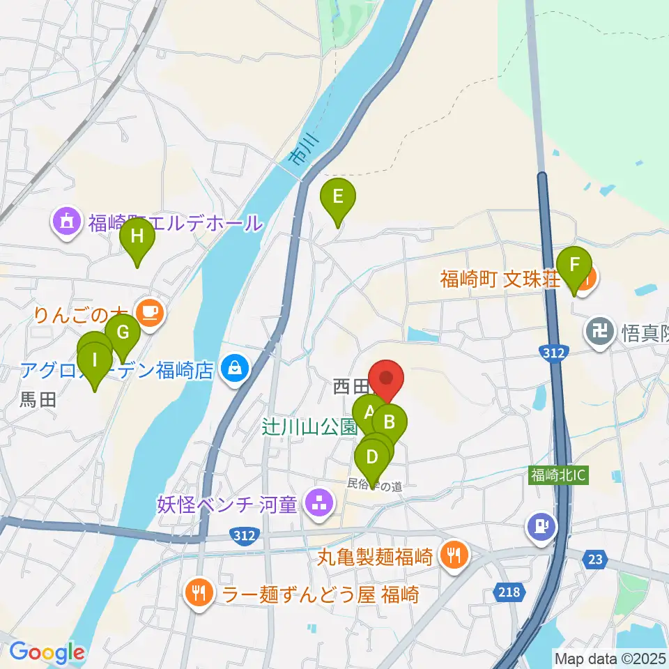 福崎町立柳田國男・松岡家記念館周辺の駐車場・コインパーキング一覧地図