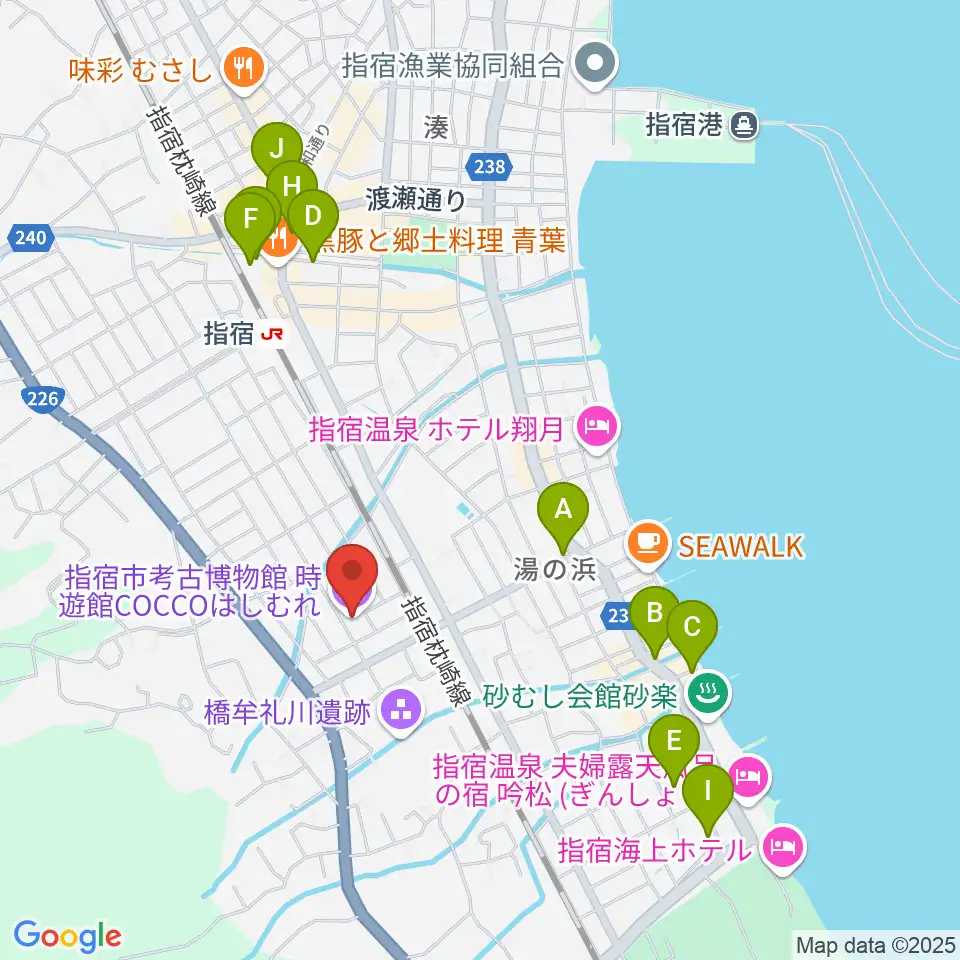 時遊館COCCOはしむれ周辺の駐車場・コインパーキング一覧地図