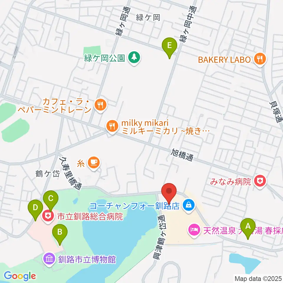 Nisshoアイスアリーナ周辺の駐車場・コインパーキング一覧地図